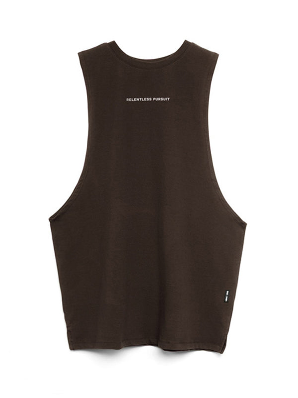 Men's Sports Trendy Brand Loose Sleeveless Quick-drying Tank Top